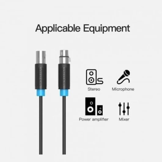CABLE ESTEREO VENTION XLR...
