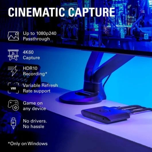 CAPTURADORA ELGATO 4K S...