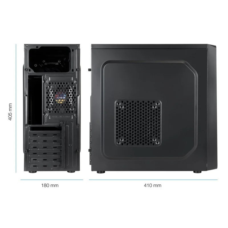 CAJA ORDENADOR TOOQ ATX USB...
