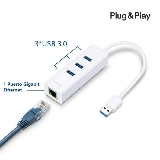 ADAPTADOR TP-LINK USB 3.0 A...