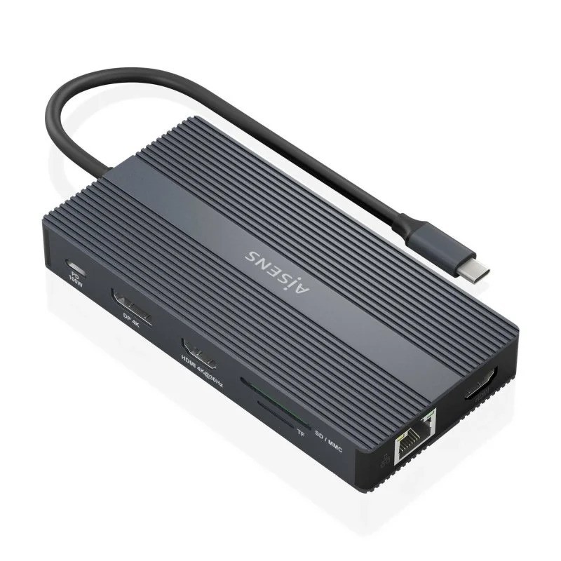DOCKING USB-C AISENS 2XHDMI...