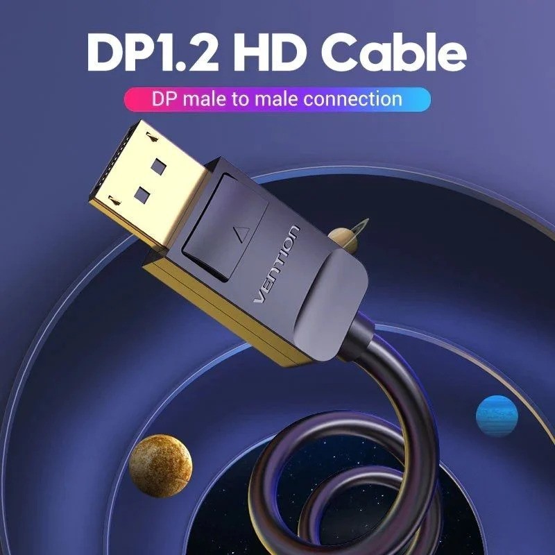 CABLE DISPLAYPORT 1.2 4K...