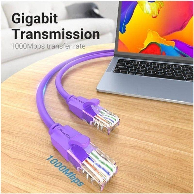 CABLE DE RED CAT.6 UTP 2M...