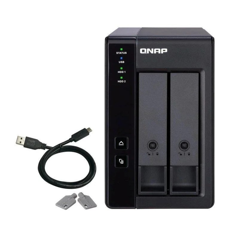 UNIDAD EXTERNA QNAP 2 HDD...