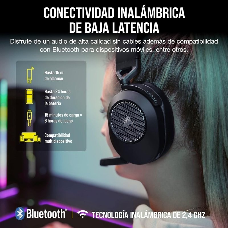 AURICULARES + MICROFONO...