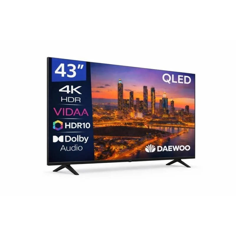 TELEVISOR DAEWOO 43 QLED 4K...